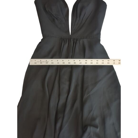 NWOT Faviana Hoco Cocktail Sleeveless Dress Black Size 0 - Picture 5 of 10